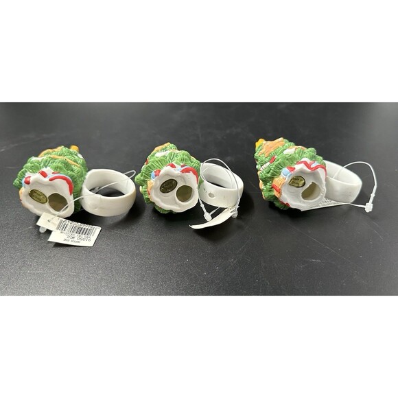 Christmas Tree Ceramic Napkin Rings (6) - Picture 9 of 12